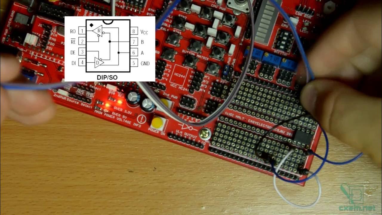 Тестер сигнала DMX-512 и двухканальный диммер - YouTube