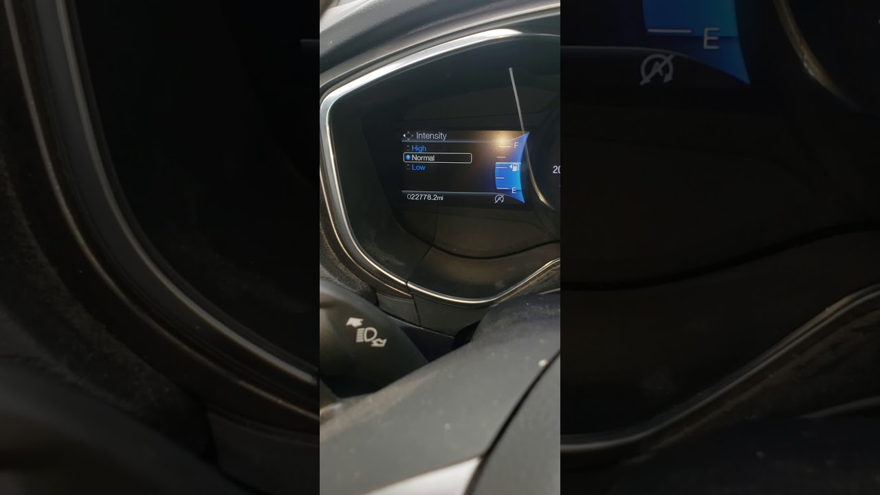 Lane departure steering wheel vibration setting YouTube