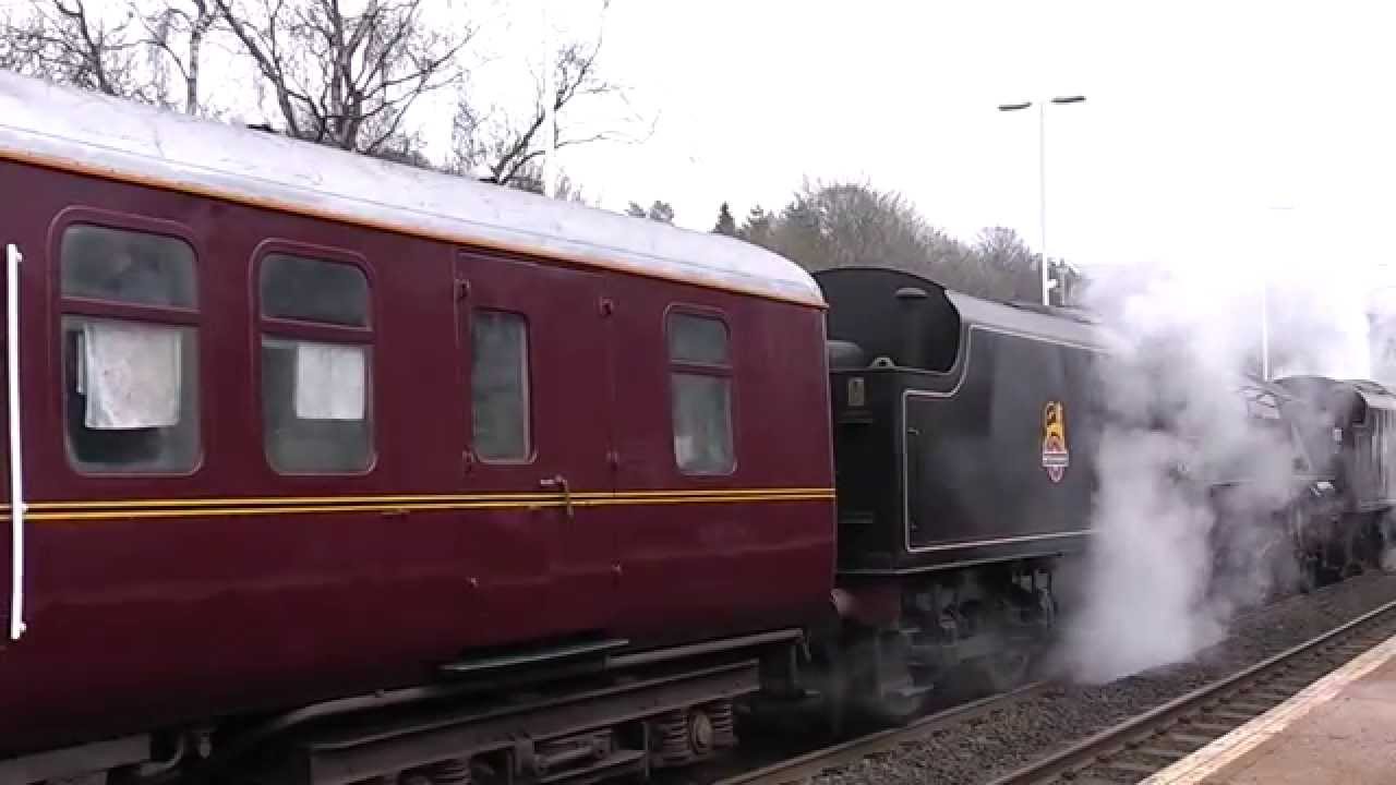 THE TIN BATH Sunday 15 /02/15 44871 & 45407 The Lancashire Fuselier YouTube
