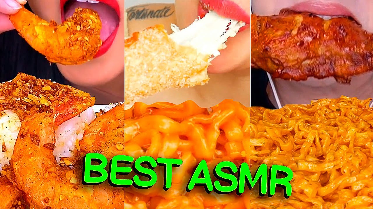 Compilation Asmr Eating - Mukbang, Lychee, Zach Choi , Jane, Sas Asmr, ASMR Phan, Hongyu | Part 307