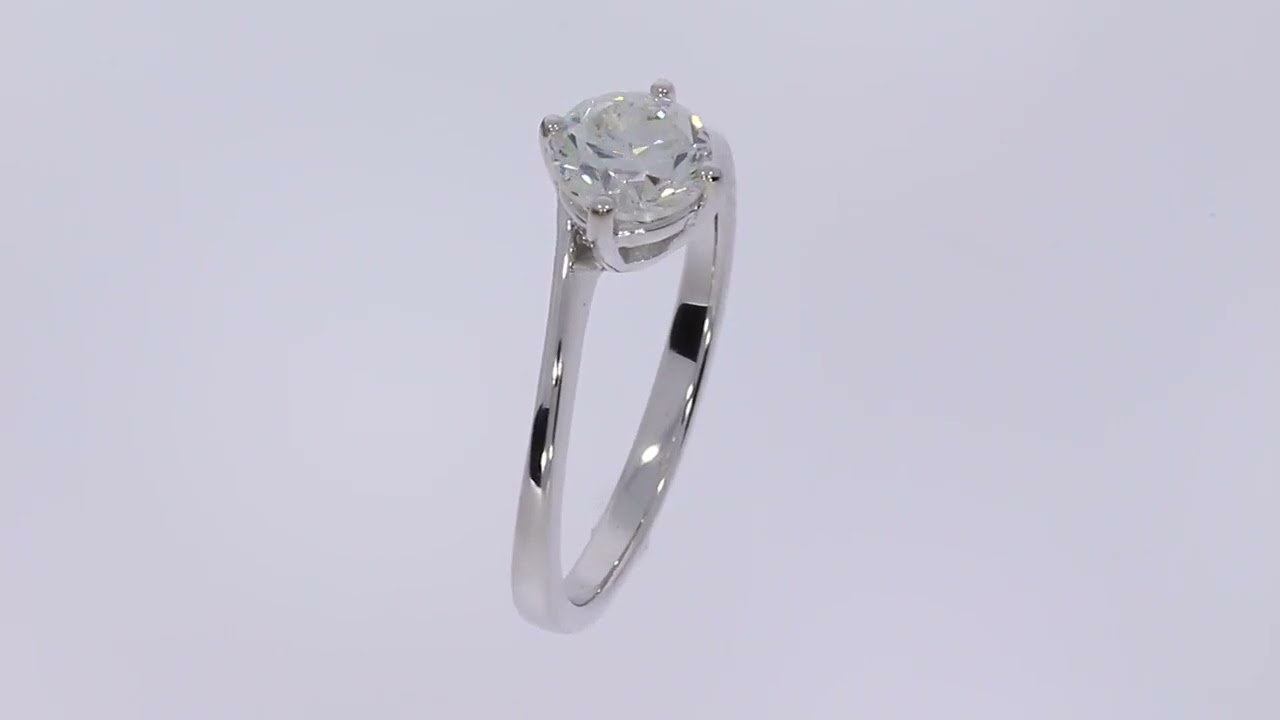 M – 2505 Twisting Engagement Ring