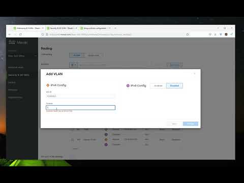 Simple Steps to Add a Vlan in Cisco Meraki