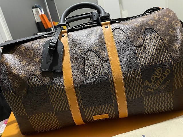 N40360 Louis Vuitton Nigo Virgil Abloh Keepall Bandouliere 50