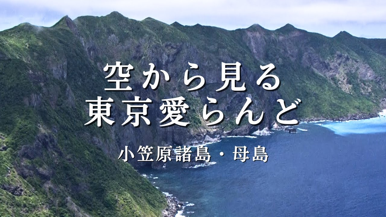 空から見る日本の海岸線と港湾　 伊豆諸島① 空から見る東京愛らんど｜伊豆諸島・八丈島編（空撮映像） - YouTube