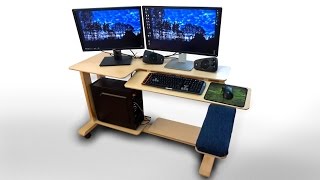 Get the plans for this desk here: https://ibuildit.ca/plans/computer-desk-plans/ See the build article for more detail: https://ibuildit.ca/