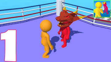 Slap Master 3D New Update Gameplay Walkthough All Level 1 - 8(iOS,Android) Part 1