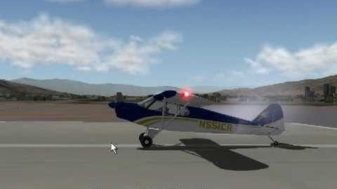 Cub Crafters LSA  X-Plane flight simulator program aircraft model