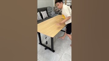 Bàn nâng hạ 4 chân Icockpit FEL 1880 siêu chắc chắn cho mấy bạn decor gốc làm việc #shorts