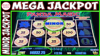 UNBELIEVABLE MINOR PAYS MEGA JACKPOT Panda Magic Dragon Link High Limit Slot Machine