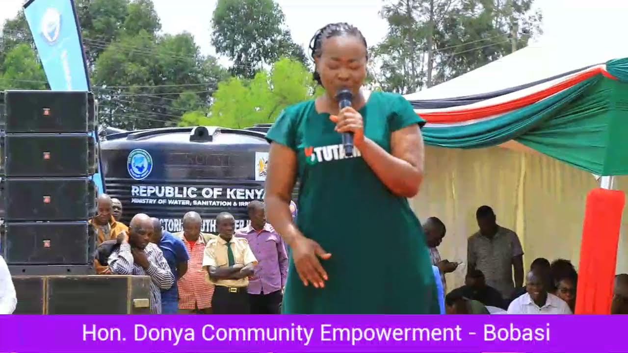 Donya's Community Empowerment: Guest PS Prof. Julius Bitok - Bobasi