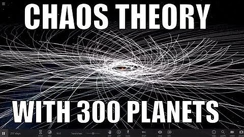 Creating Chaotic Star System With 300 Massive Planets