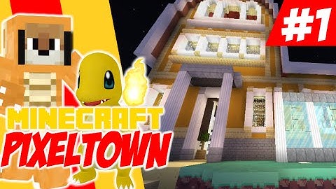 Minecraft: PixelTown Ep. 1 - Introduction! (Minecraft Pixelmon Mod)