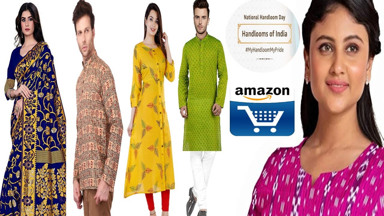 National Handloom Day I Handlooms Of India I Amazon Handlooms Offers  I Amazon Marketing