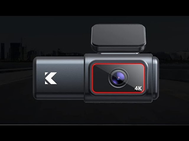  Kingslim D4 4K Dual Dash Cam with Built-in WiFi GPS