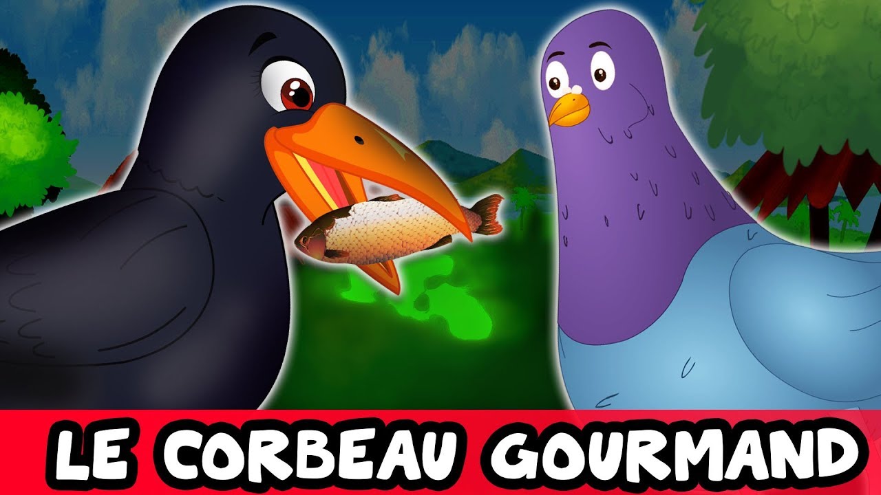 Le Corbeau Gourmand Histoire Pour S Endormir Conte Pour Enfant Youtube
