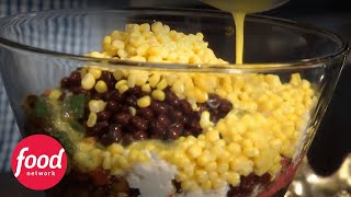 Fiesta mexico-estadounidense con pastel de carne y más | El gran apetito de Guy | Food Network