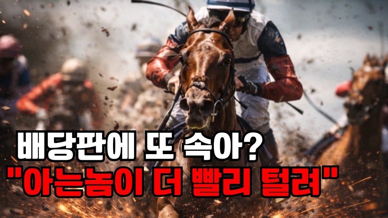📱경마시즌4 제3강ㅣ"배당 메리트 있네?"하다 인생 메리트 없어진다!