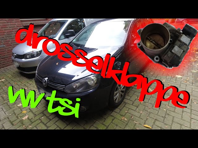 DIY VW Defekte Drosselklappe erkennen und reparieren Golf 6 1.2