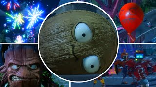 4 PLAYERS vs WALL-NUT CANNON - Plants vs Zombies Battle For Neighborville Multiplayer Boss Fight