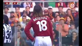10a giornata Serie A 2000-01 AS Roma vs Udinese 2-1
