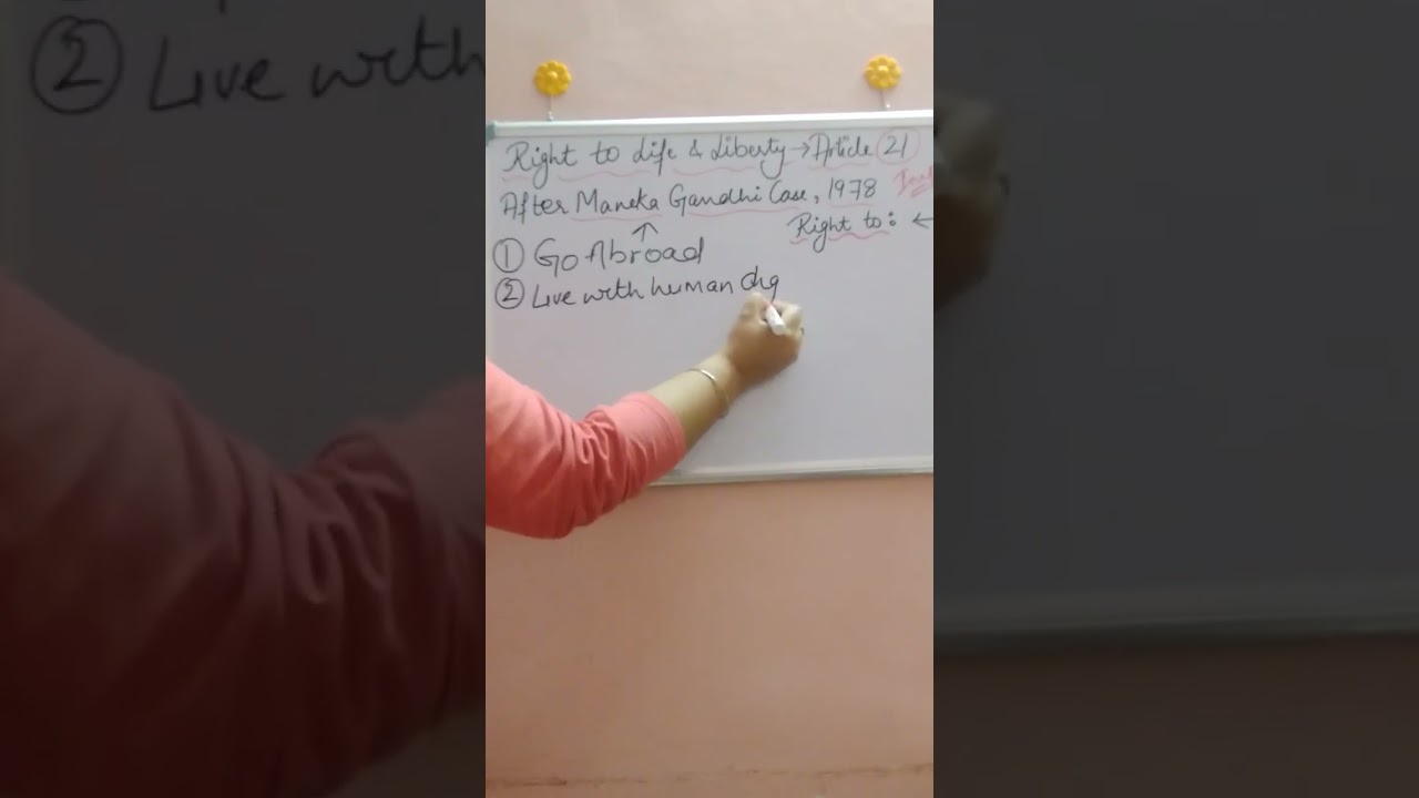 ARTICLE 21 ||FUNDAMENTAL RIGHTS 