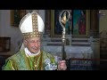 رئيس أساقفة جنوفا الفخري بإيطاليا يترأس القداس الإلهي بكاتدرائية سانت كاترين بالإسكندرية