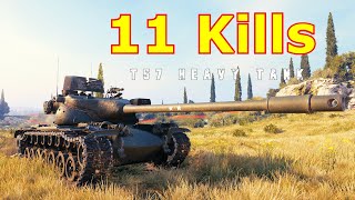 World of Tanks T57 Heavy Tank - 11 Kills 9K Damage