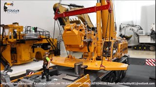 RC hydraulic D1350 1/14 crane truck Scenario Operation, how to make it more fun and more realistic?