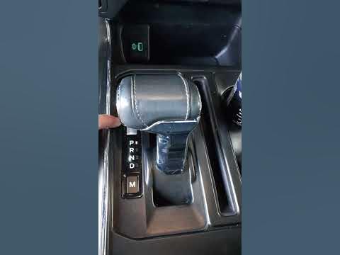 Ford F150 folding shift lever feature... not inspiring longevity confidence. - YouTube