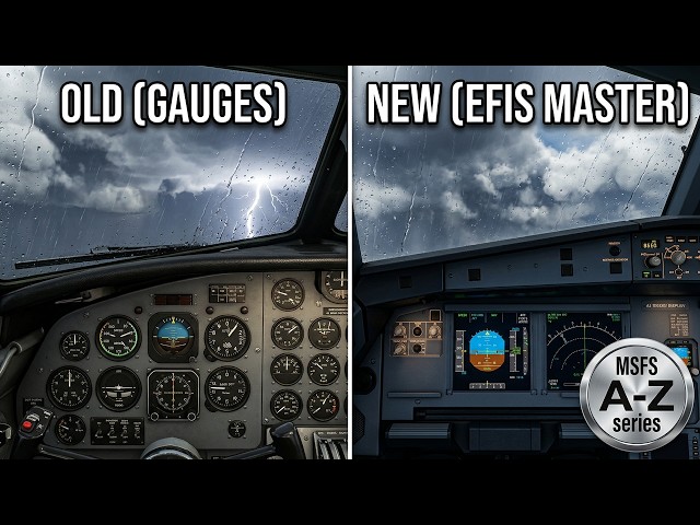E is for EFIS: How to master the glass cockpit in heavy weather | MSFS A-Z