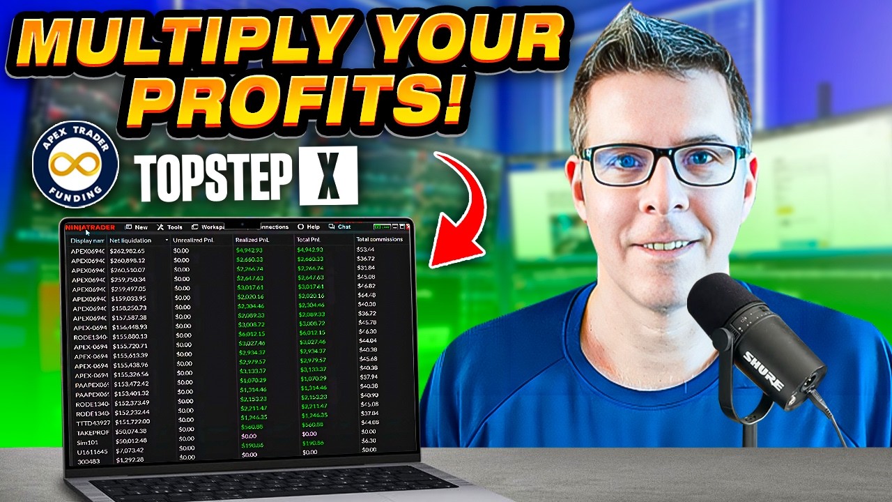 Как я использую торговые копировщики для торговли на нескольких счетах Prop