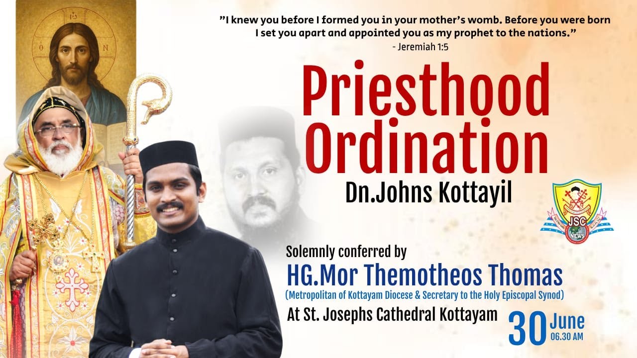 Holy ordination to the order of kasheesho |Dn.johns kottayil | HG.Mor themotheos Thomas