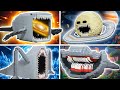 Simulé los 3 monstruos Brainrot intercambiados de LEGO vs THE MOON WAKE UP | Brick Trick ESP