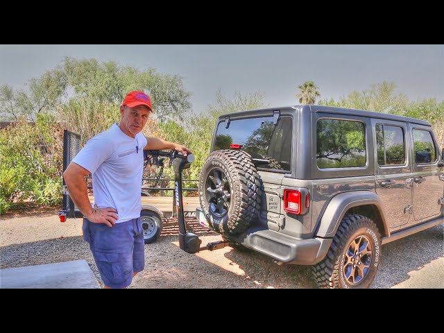 1UP USA Hitch Extender for the Jeep - YouTube