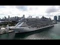 SAIL AWAY!  MSC SEASIDE IN  MIAMI , FLORIDA , USA  2019