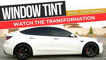 Tinting The New Model 3 Performance