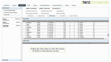 Setting Up Group Shifts & Assigning Tasks in uTRAC