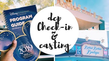 Check-In, Casting, & Visiting My Work Location!!! | disney college program spring 2019