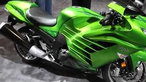 2012 NEW Kawasaki Ninja ZX 14R USA launch & introduction video
