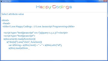 JavaScript | Select attribute value