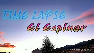 Varios #TimeLapse de #ElEspinar