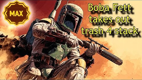 BOBA FETT TAKES OUT TRASH TRYHARD BLASTERS | HvV #1678 | Star Wars Battlefront 2