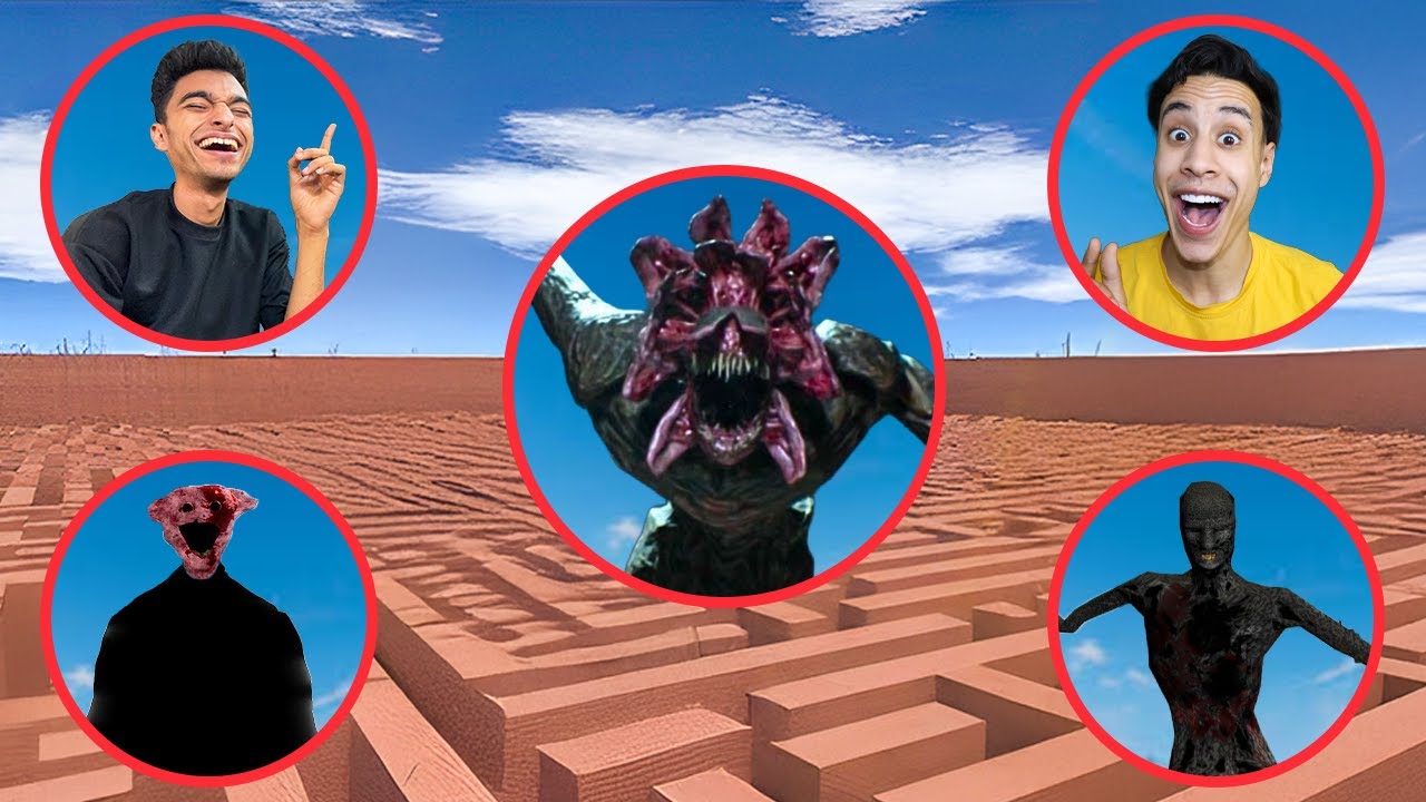 انا وصديقي ام كامل صنعنا مخلوق جديد اسطوري في المتاهه العملاقه ومحترف في المتاهه😱 | Garry's Mod