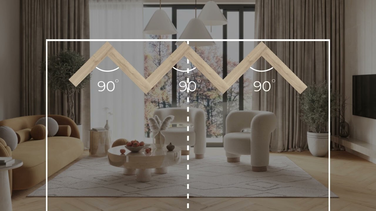 How To Lay Herringbone Laminate Flooring - Jonny Bright at Discount Flooring Depot