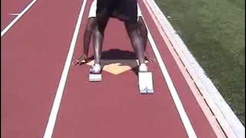 Kangaroo Starting Blocks View