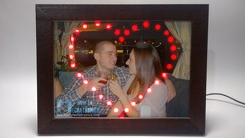 Demo Video - LED Heart Photo Frame
