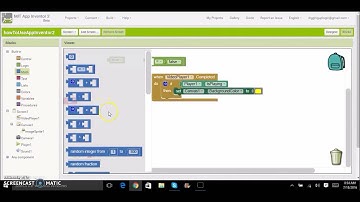 How To Use App Inventor 2: pt3