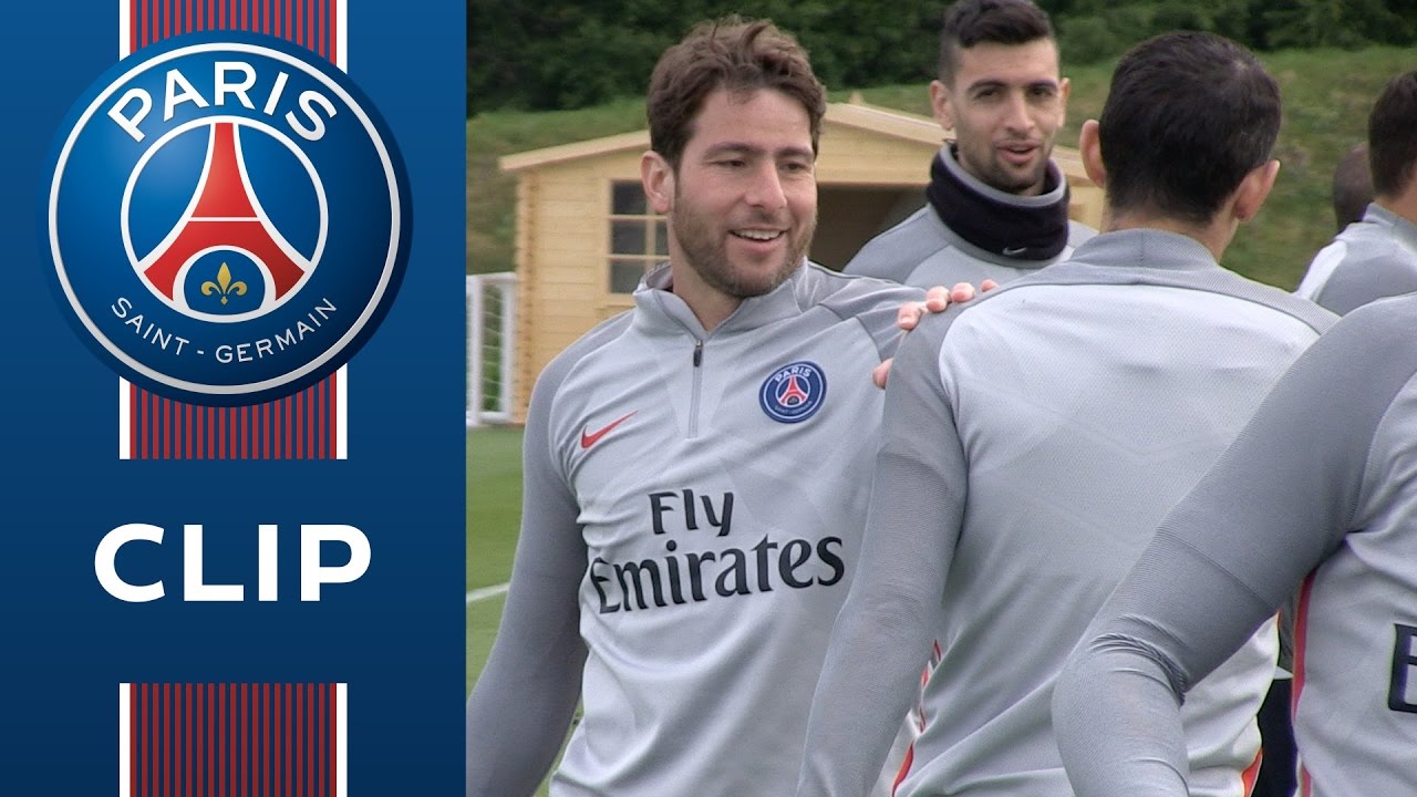 football score TRAINING SESSION - ENTRAINEMENTS DE LA SEMAINE with Thiago Silva, Di Maria, Lo Celso