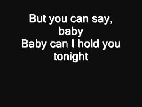 Boyzone - Baby Can I Hold You With Lyrics
