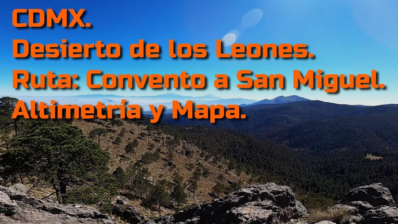 Desierto de los leones. Convento a San Miguel. Campo traviesa/senderismo. Trail running/Hiking.